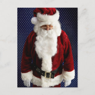 Santa Claus Sad Feiertagspostkarte
