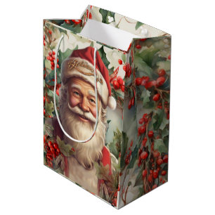 Santa Claus Saint Nicholas Weihnachtsfeiern Mittlere Geschenktüte