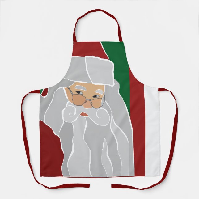 Santa Claus Schürze (Vorderseite)