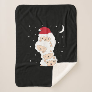 Santa Claus Sheep Christmas Lamb Farm Animals Gift Sherpadecke