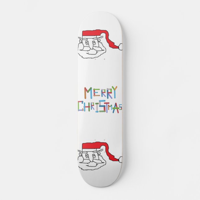 Santa Claus Skateboard (Vorderseite)