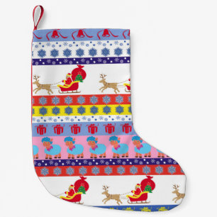 Santa Claus sleigh Kleiner Weihnachtsstrumpf