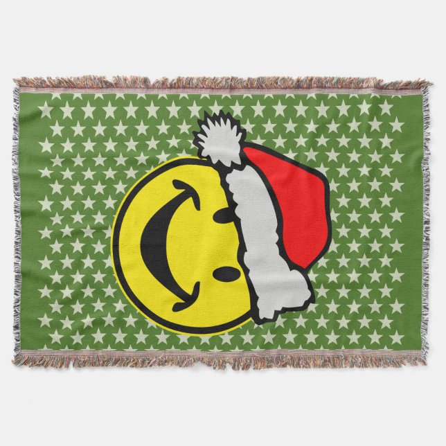 Santa Claus Smiley + Ihr Backgr. Ideen Decke (Vorderseite)