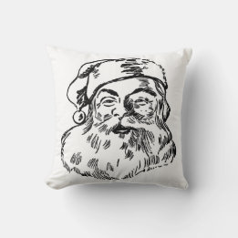 Santa Claus St. Nickolas Weihnachtsfeiertag Kissen