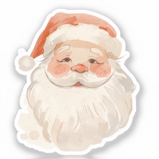 Santa Claus Sticker  (Vorderseite)