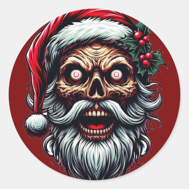 Santa Claus Stickers (Vorderseite)
