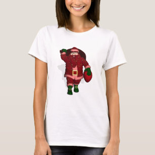 Santa Claus Strawberry Bauer T-Shirt