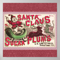 Santa Claus Sugar Plum Weihnachten