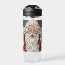 Santa Claus Surprised Trinkflasche