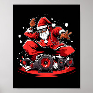 Santa Claus Symphony verkörpert die Freude an Weih Poster