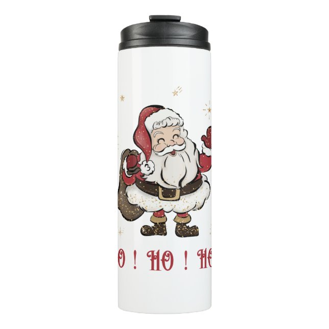 Santa Claus Thermosbecher (Vorderseite)