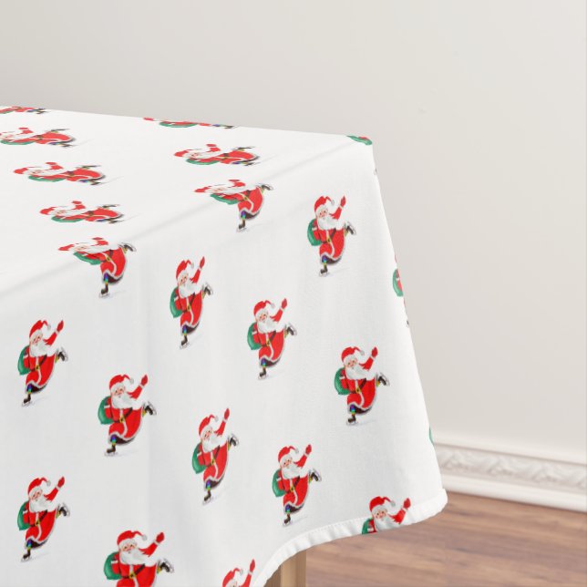 Santa Claus Tischdecke (Beispiel)
