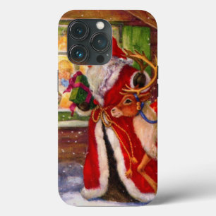 Santa Claus und Rudolph Case-Mate iPhone Hülle