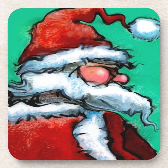 Santa Claus Untersetzer (Vorderseite)