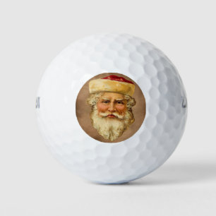 Santa Claus Vintag Golf Ball
