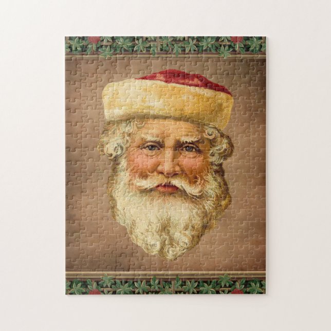 Santa Claus Vintag Puzzle (Vertikal)