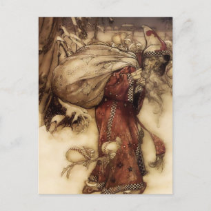 "Santa Claus" von Arthur Rackham Postkarte