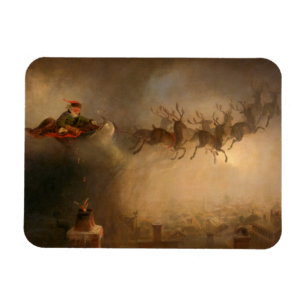 Santa Claus von William Holbrook Beard Magnet