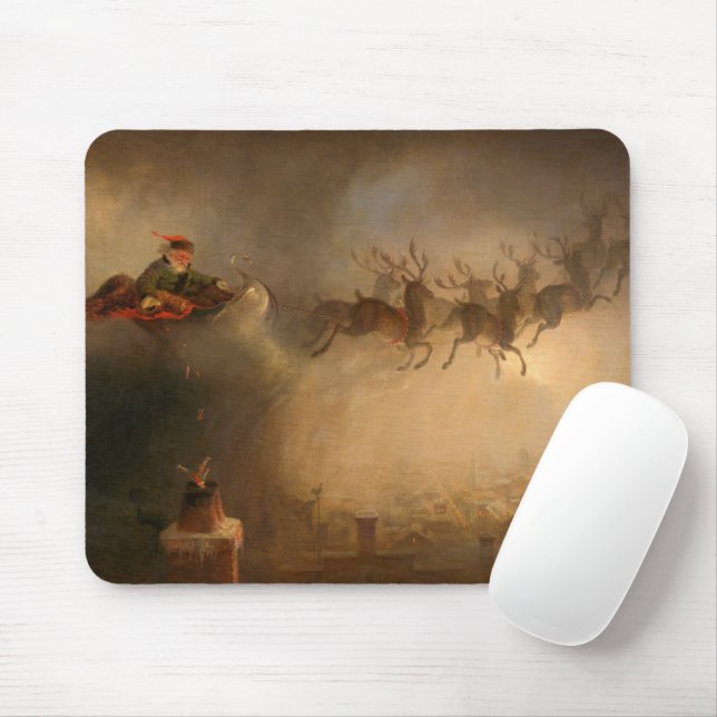 Santa Claus von William Holbrook Beard Mousepad (Mit Mouse)
