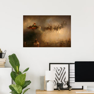 Santa Claus von William Holbrook Beard Poster