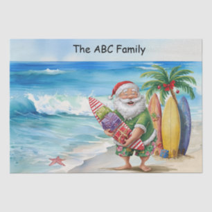 SANTA CLAUS Weihnachten im Juli Seidenpapier