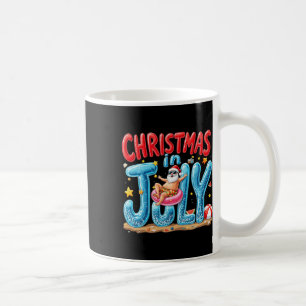 Santa Claus Weihnachten im Juli Sommer Stimmung St Kaffeetasse
