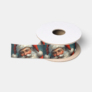 Santa Claus Weihnachten Satinband