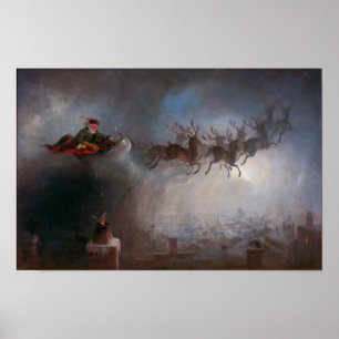 Santa Claus   William Holbrook Beard   Poster