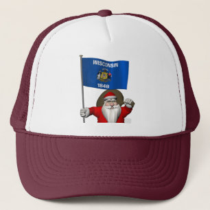 Santa Claus With Ensign Truckerkappe