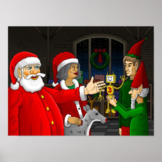 Santa Claus Workshop Poster (Vorne)