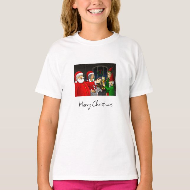 Santa Claus Workshop T - Shirt (Vorderseite)
