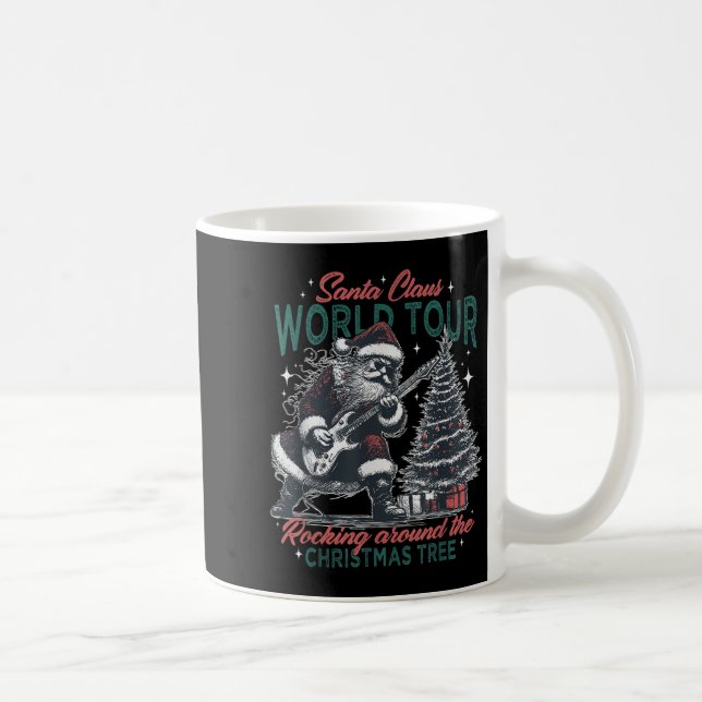 Santa Claus World Tour Rocking Around The Christma Kaffeetasse (Rechts)