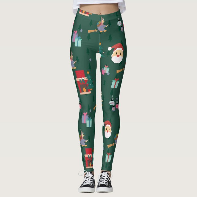 Santa claus ziana leggings (Vorderseite)