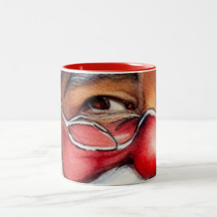 Santa Claus Zweifarbige Tasse