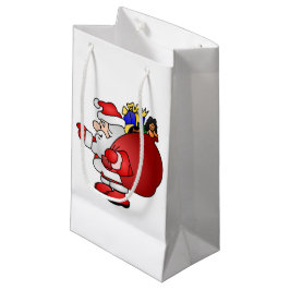 Santa Clause Gloss Geschenktasche Kleine Geschenktüte