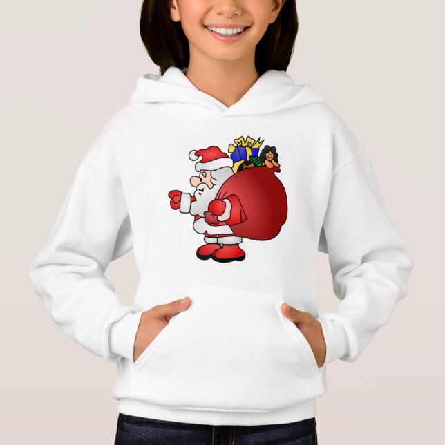 Santa Clause Hoodie (Vorderseite)
