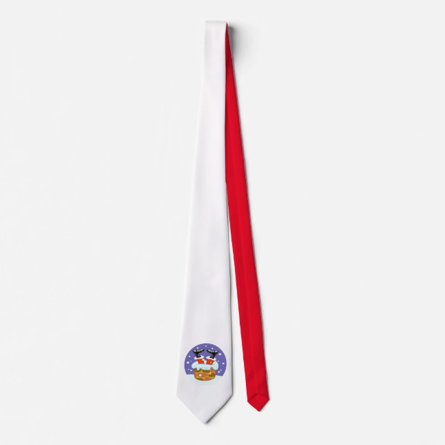 Santa Clause Necktie Krawatte (Vorderseite)