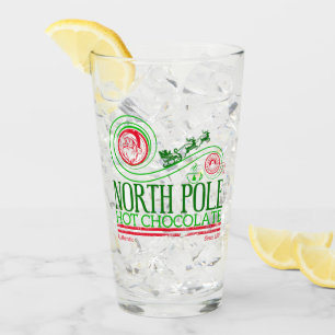 Santa Clause Nordpol Heiße Schokolade Glas