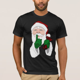 Santa Clause Shirts Spaß Männer Weihnachtsmann-T -
