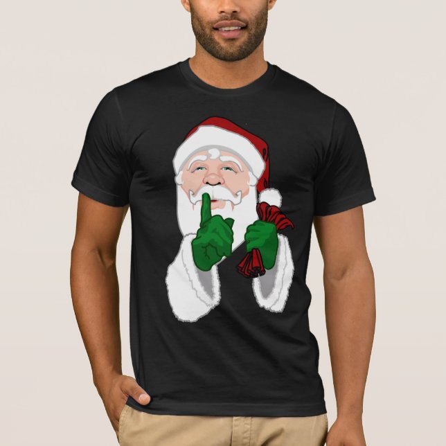 Santa Clause Shirts Spaß Männer Weihnachtsmann-T - (Vorderseite)