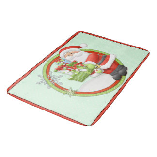 Santa Clause Weihnachtsküchen-Teppichmatte Home-De Badematte