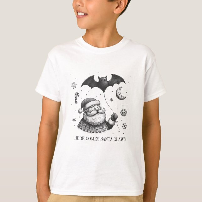 Santa Claws T-Shirt (Vorderseite)