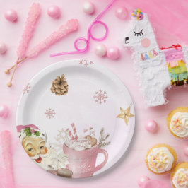 Santa Cookies Cocca Weihnachtsfeier Pappteller