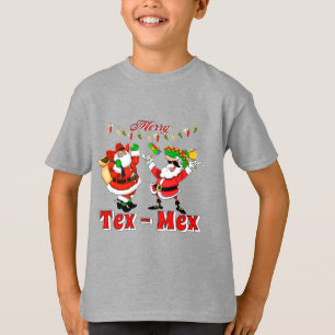 Santa Cowboy Santa Merry TEX-MEX T-Shirt