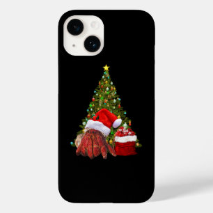 Santa Crab Funny Christmas Hermit Crab Lover Case-Mate iPhone 14 Hülle