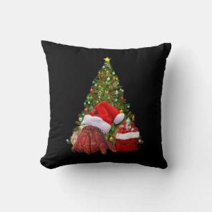 Santa Crab Funny Christmas Hermit Crab Lover Kissen