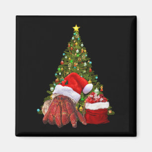 Santa Crab Funny Christmas Hermit Crab Lover Magnet