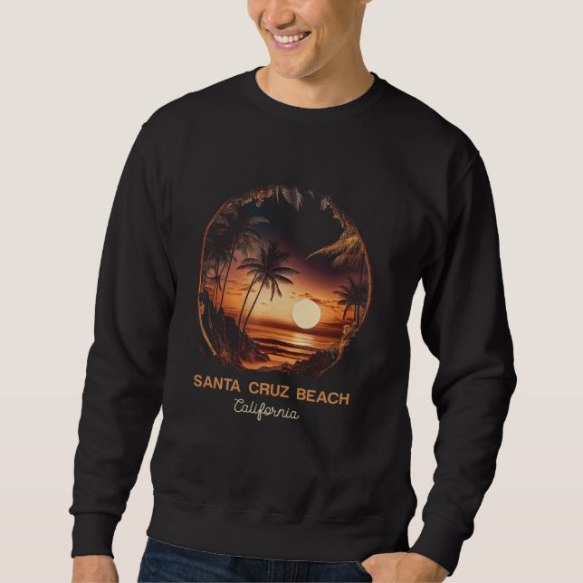 Santa Cruz Beach California Sweatshirt (Vorderseite)