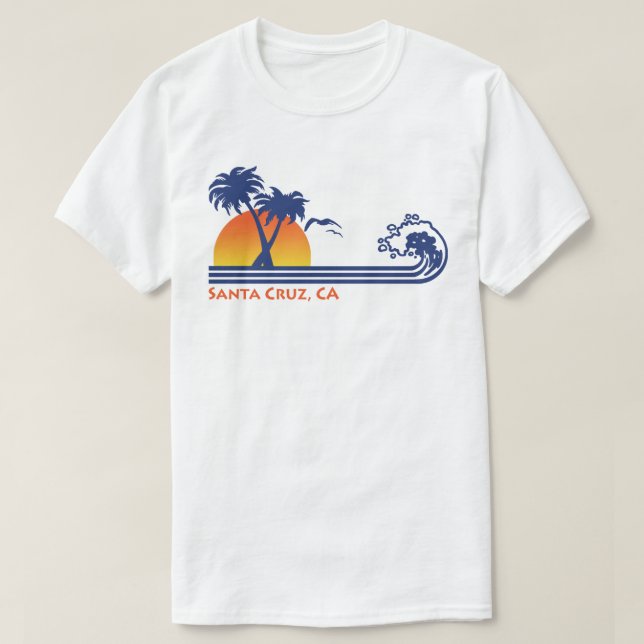 Santa Cruz Ca T-Shirt (Design vorne)