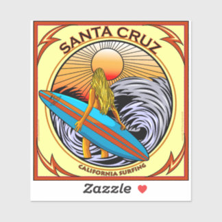 SANTA CRUZ CALIFORNIA AUFKLEBER